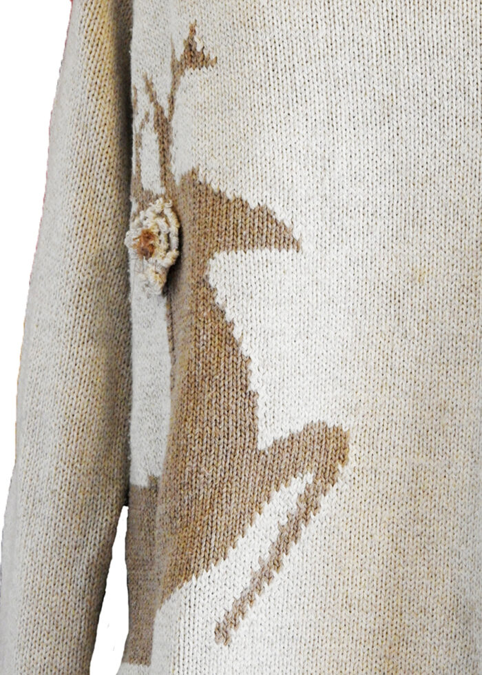 White Deer Sweater - Image 3