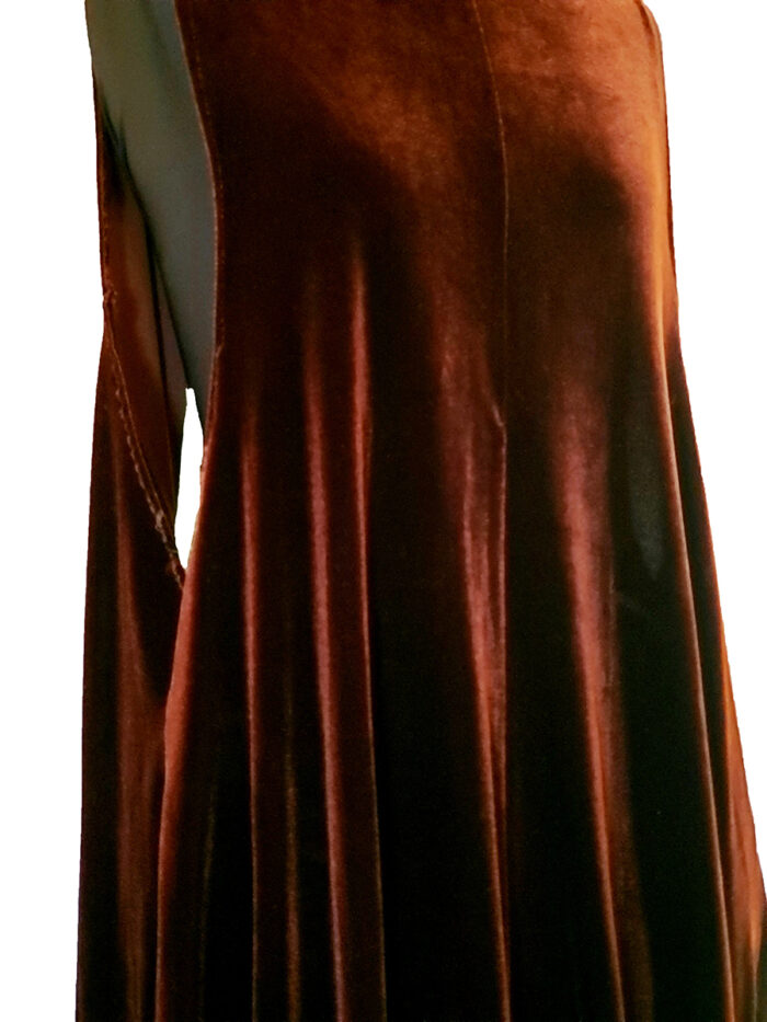 Brown Velvet Tunic - Image 2