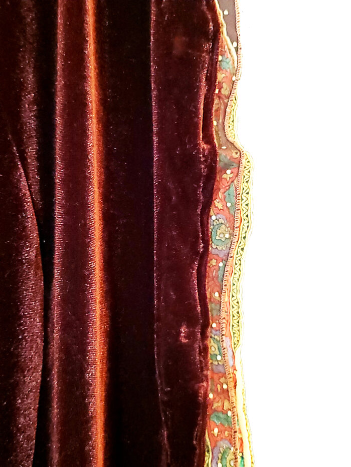 Brown Velvet Tunic - Image 5