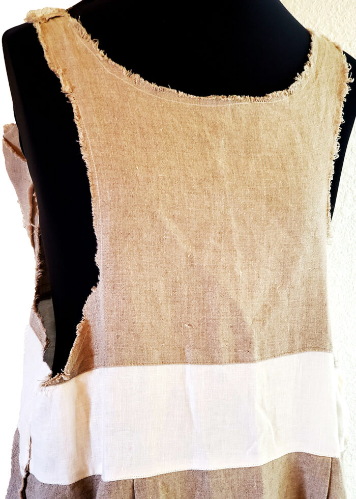 Tan Linen Tunic - Image 3