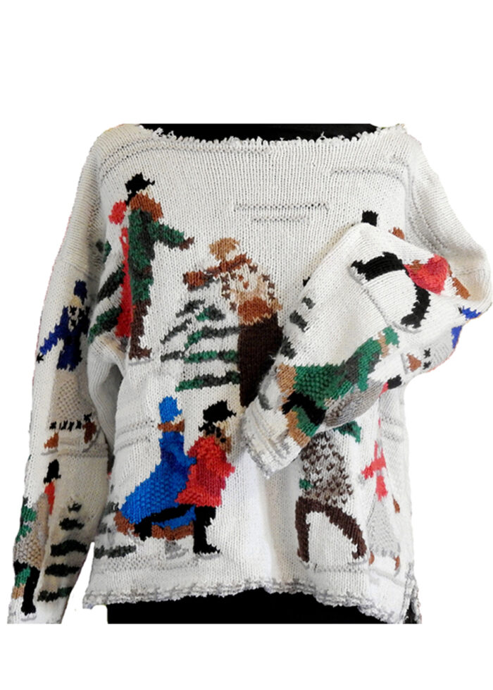 Christmas Skating Sweater