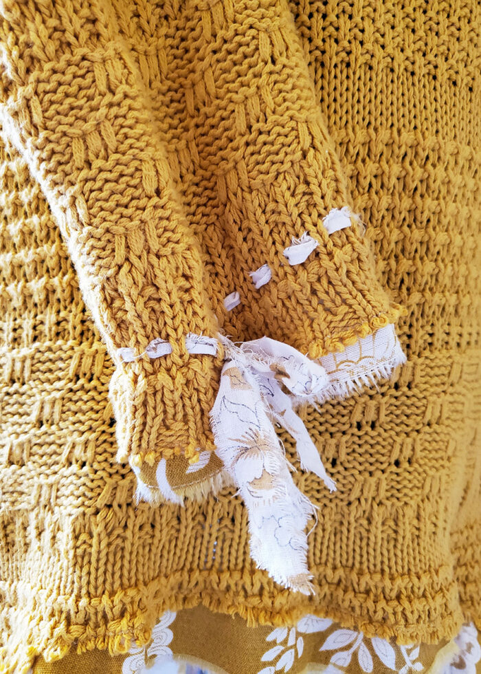 Honey Gold Long Sweater - Image 4