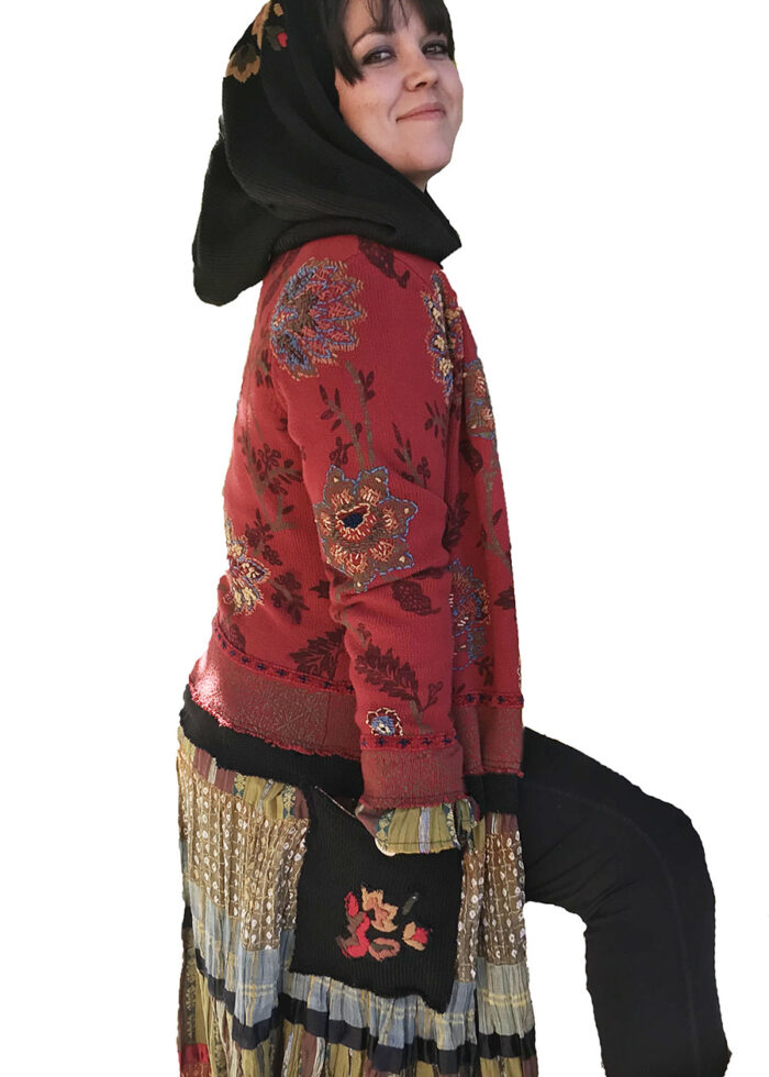 Long Gypsy Sweater Coat - Image 5