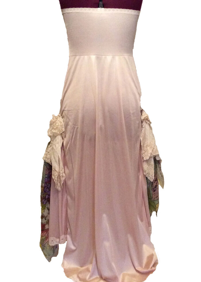 Vintage Pink Slip Dress - Image 2