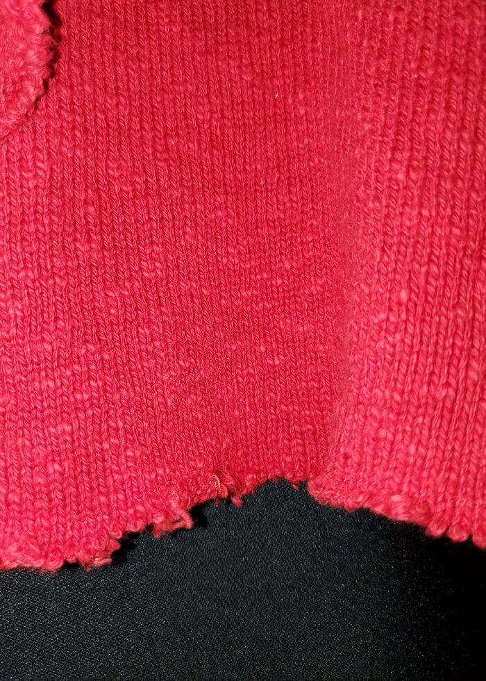 Bright Red Heart Sweater - Image 3