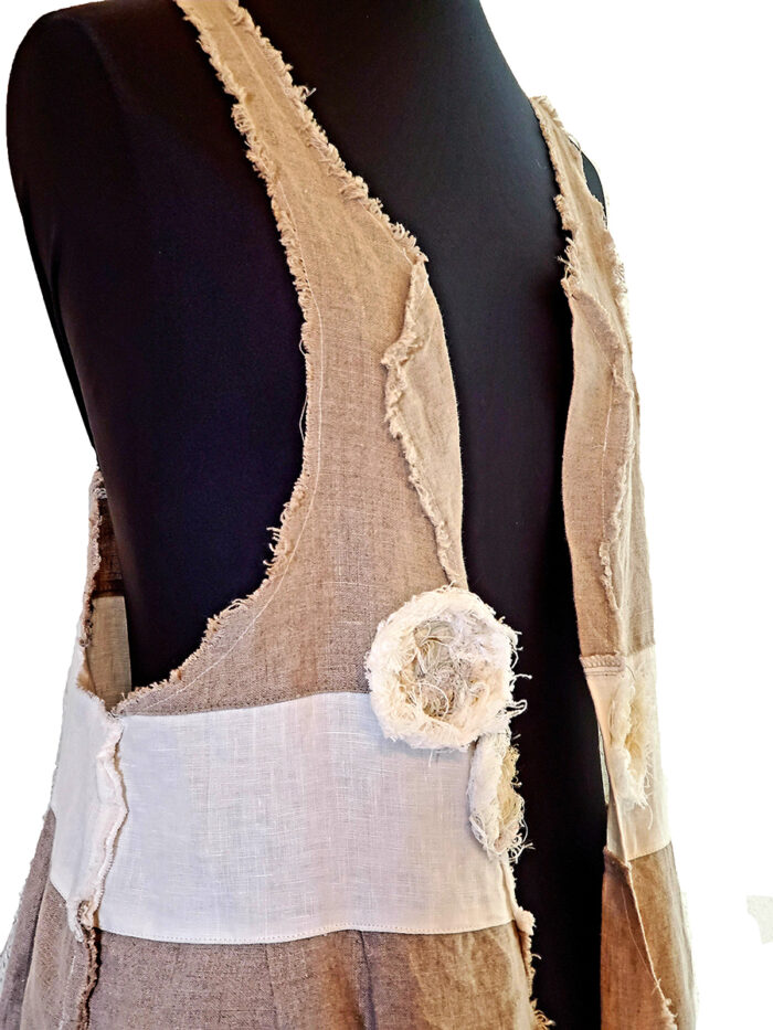 Tan Linen Tunic - Image 4